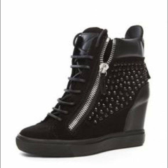 Giuseppe Zanotti Shoes - Giuseppe Zanotti Wedge Heel Sneakers